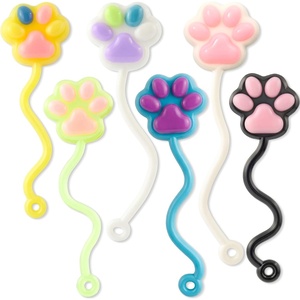 image:imageJOYIN 6 Pcs Sticky Paws Hands Party Favors for Kids 48 812 Cat Claw Sticky Hand Toys for Holiday Traditions Classroom Treasure Box Carnival Prizes Goodie Bag Stuffers