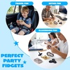 image:imageJOYIN 5 Pcs Metal Fidget Toy for Adults 5 Pack EDC Stress Relief Toys with Slider Spinner and Gear Designs Handheld Anxiety Relief Desk Toys for Office Work Travel and Gifts