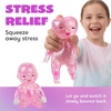 image:imageJOYIN Pink Baby Stress Relief Toy 61Inch Baby Glitter Squishy Toy Slow Rising Toy for Kids amp Adults Soft Squeeze Anxiety Relief Fidget Sensory Toy for Gifts Party Favors OfficePink