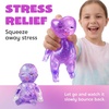 image:imageJOYIN Pink Baby Stress Relief Toy 61Inch Baby Glitter Squishy Toy Slow Rising Toy for Kids amp Adults Soft Squeeze Anxiety Relief Fidget Sensory Toy for Gifts Party Favors OfficePurple