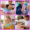 image:imageJOYIN Pink Baby Stress Relief Toy 61Inch Baby Glitter Squishy Toy Slow Rising Toy for Kids amp Adults Soft Squeeze Anxiety Relief Fidget Sensory Toy for Gifts Party Favors OfficePurplepinkblue