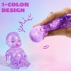 image:imageJOYIN Pink Baby Stress Relief Toy 61Inch Baby Glitter Squishy Toy Slow Rising Toy for Kids amp Adults Soft Squeeze Anxiety Relief Fidget Sensory Toy for Gifts Party Favors OfficePurple