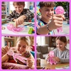 image:imageJOYIN Pink Baby Stress Relief Toy 61Inch Baby Glitter Squishy Toy Slow Rising Toy for Kids amp Adults Soft Squeeze Anxiety Relief Fidget Sensory Toy for Gifts Party Favors OfficePink