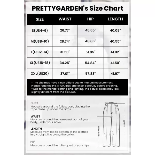 PRETTYGARDEN Womens 2024 Summer Wide Leg Palazzo Pants High Waisted Flowy Pockets Trendy Casual Lounge Boho Beach TrousersBrick Red