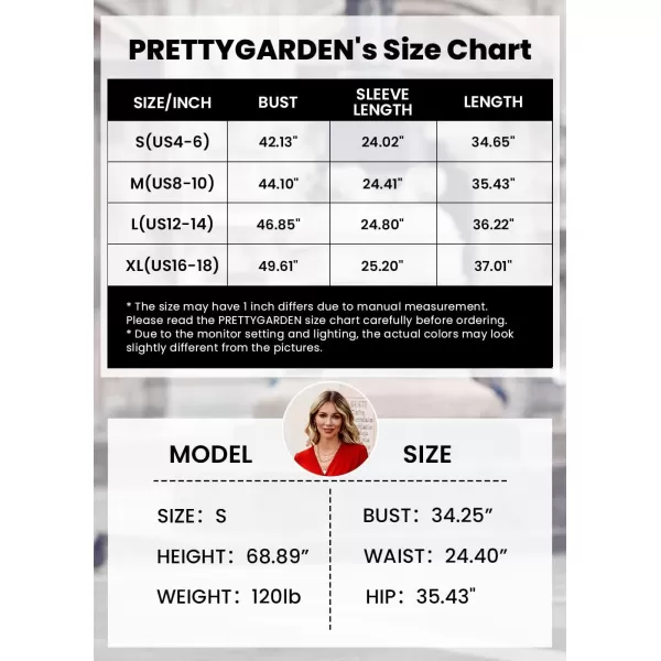 PRETTYGARDEN Womens Casual Pullover Sweatshirt Long Sleeve Split Hem Hoodie Dress with Kangaroo PocketWine Red