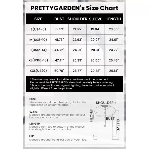 PRETTYGARDEN Womens Faux Fur Shearling Coat Fuzzy Fleece Button Up Trendy Fall Winter Cropped Jackets OuterwearCoffee