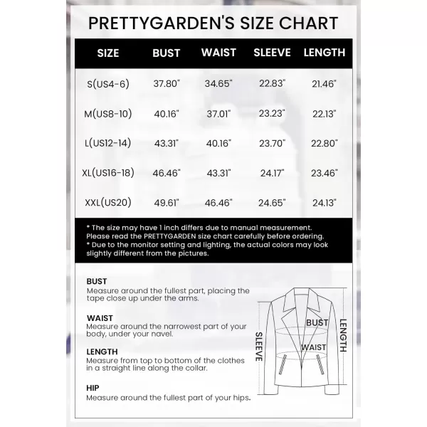 PRETTYGARDEN Womens Winter Moto Jacket Faux Suede Long Sleeve Zip Up Pockets Short Coat Y2K Fall Fashion Dressy OuterwearRust Red