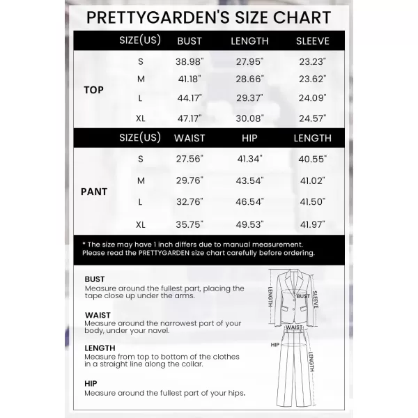 PRETTYGARDEN Womens 2024 Fall Two Piece Outfits Blazer Jacket and Wide Leg Pants Pockets Business Casual Suit SetsArmy Green