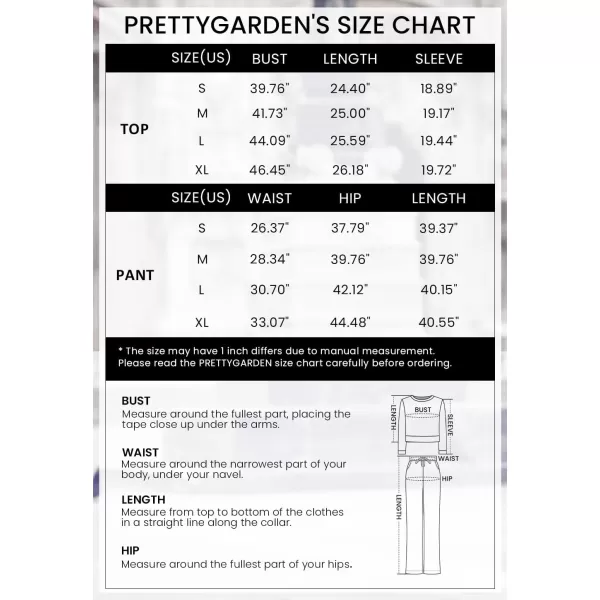 PRETTYGARDEN Womens 2 Piece Knit Sweater Set Casual Long Sleeve Pullover Wide Leg Pants Sweatsuit Tracksuit OutfitOrange