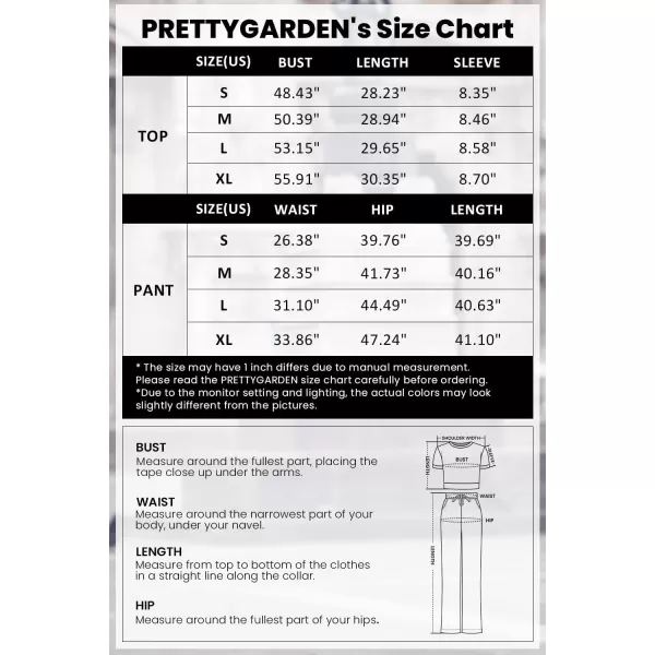 PRETTYGARDEN Womens 2 Piece Outfits Casual Short Sleeve Pullover Tops and Wide Leg Pants Lounge Sets TracksuitsBean Green