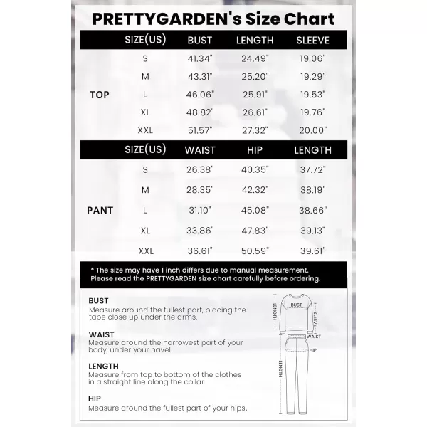 PRETTYGARDEN Lounge Sets for Women Fall 2024 Matching Sets 2 Piece Outfit Long Sleeve Ribbed Color Block SweatsuitsRed Beige