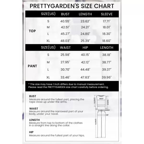 PRETTYGARDEN Womens Tie Dye Two Piece Pajamas Set Casual Long Sleeve Sweatshirt with Long Pants LoungewearSolid Army Green