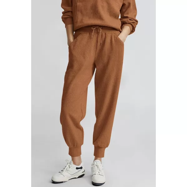 PRETTYGARDEN Womens 2 Piece Sweatsuits Set Long Sleeve Half Zip Pullover Sweatshirt Joggers Sweatpants Fall Outfits TracksuitDark Khaki
