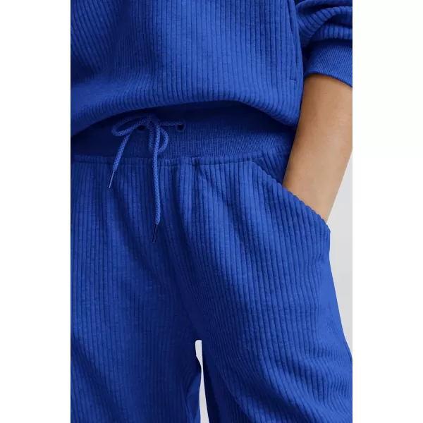PRETTYGARDEN Womens 2 Piece Sweatsuits Set Long Sleeve Half Zip Pullover Sweatshirt Joggers Sweatpants Fall Outfits TracksuitRoyal Blue