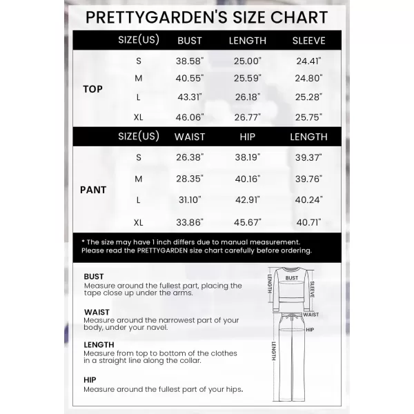 PRETTYGARDEN Womens Fall Clothes Two Piece Outfit Set Long Sleeve Lapel V Neck Tops Blouses Wide Leg Pants Ribbed TracksuitBrick Red