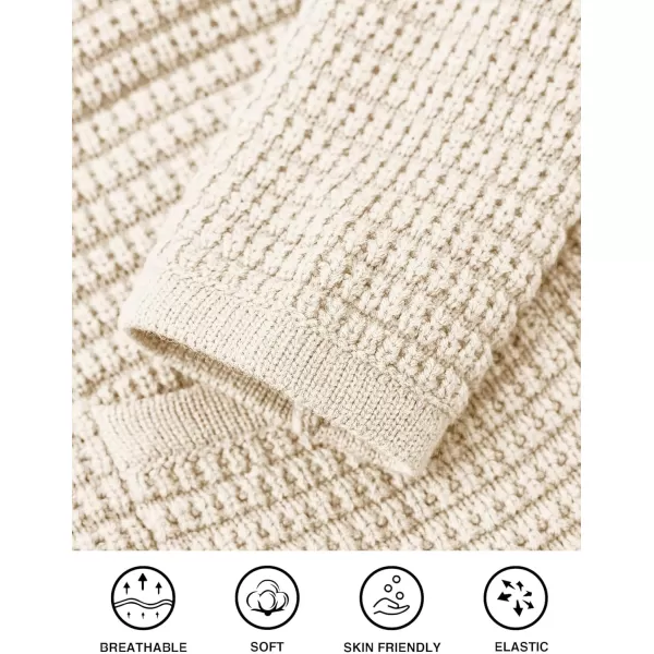 PRETTYGARDEN Open Front Cardigan Sweaters for Women Button Down Long Sleeve Casual Cute Knitted Shirts with PocketsWhite