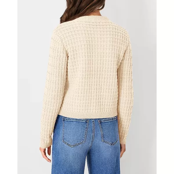 PRETTYGARDEN Womens Knit Cardigan Sweaters Casual Long Sleeve Open Front Button Down Trendy Jackets OuterwearBeige