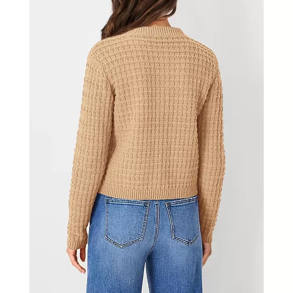 PRETTYGARDEN Womens Knit Cardigan Sweaters Casual Long Sleeve Open Front Button Down Trendy Jackets OuterwearKhaki