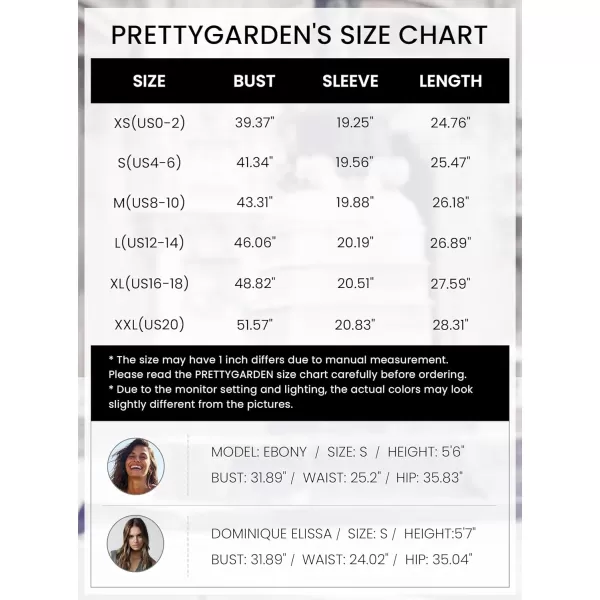 PRETTYGARDEN Womens Fall Fashion 2024 T Shirts Casual Long Sleeve V Neck Tunic Tops Loose Basic TeesCoffee