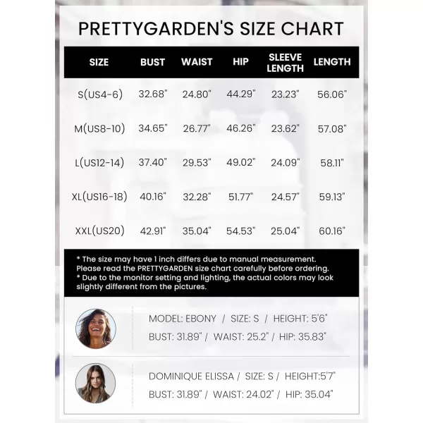 imagePRETTYGARDEN Womens Jumpsuit Dressy Casual One Piece Outfits Long Sleeve Mock Neck Wide Leg Pants RompersArmy Green