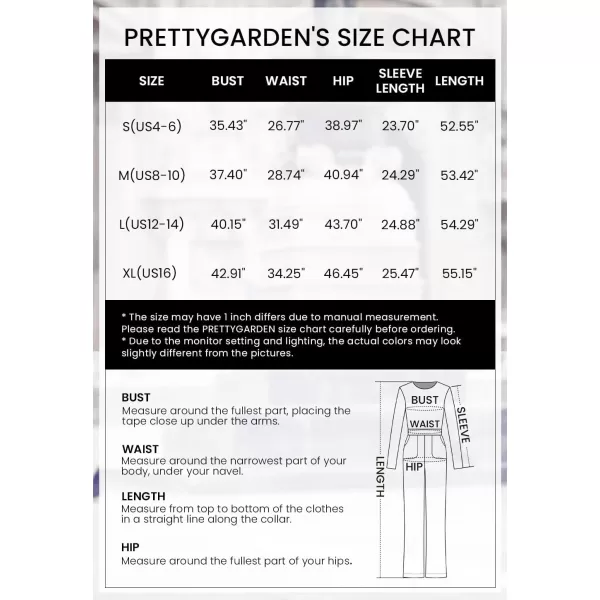 imagePRETTYGARDEN Womens Casual Long Sleeve Jumpsuit Crewneck One Off Shoulder Elastic Waist Stretchy RomperWine Red