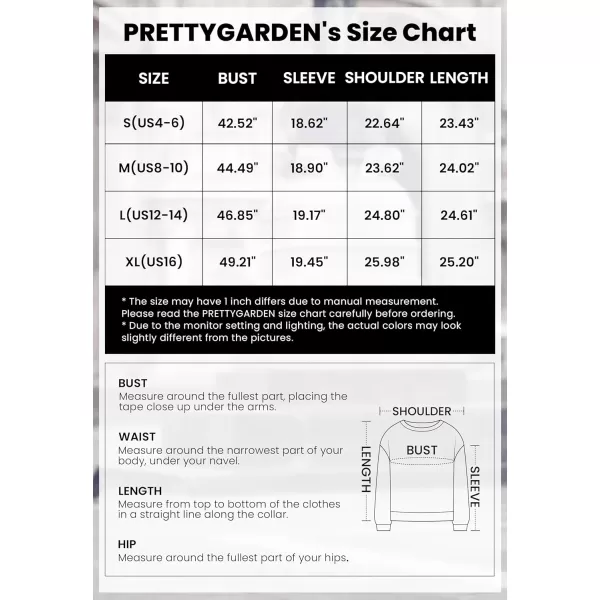 imagePRETTYGARDEN Womens Fall Sweaters 2024 Casual Loose Crewneck Ribbed Long Sleeve Top Knit Pullover SweaterApricot