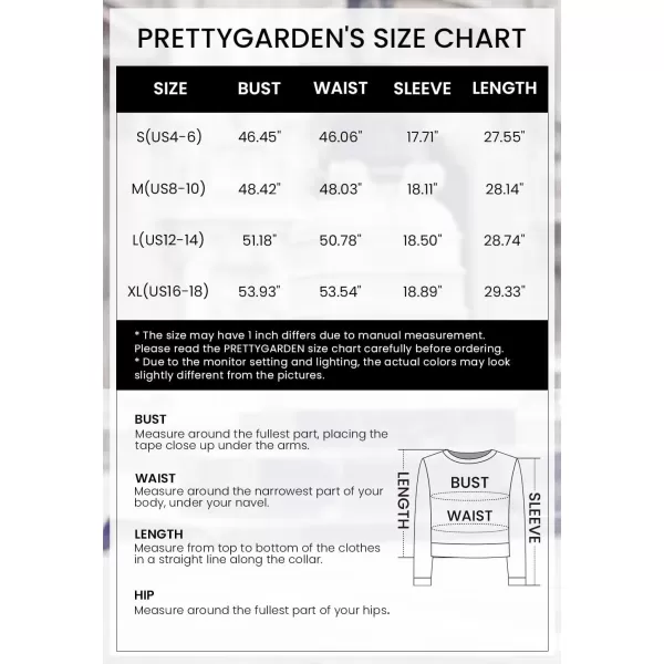 imagePRETTYGARDEN Womens Causal Loose Sweater Color Block Knit Pullover Off Shoulder Comfy Jumper TopsCamel