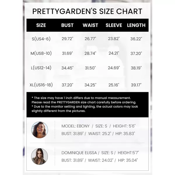 imagePRETTYGARDEN Womens Fall Short Dress Ribbed Knit Crewneck Long Sleeve A Line Flowy Casual Elegant Cute Going Out DressesBeige