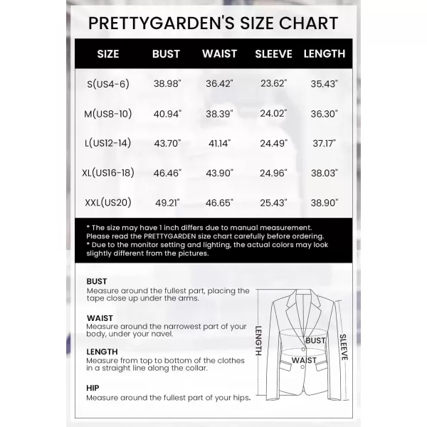imagePRETTYGARDEN Womens 2024 Fall Long Blazer Jackets Long Sleeve Lapel Pockets Loose Fit Work Casual Blazers OuterwearBeige