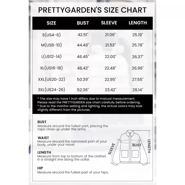 imagePRETTYGARDEN Womens Fashion Winter Coat Sherpa Fleece Faux Fur Shearling Oversized Trendy Jackets Warm OuterwearBlack