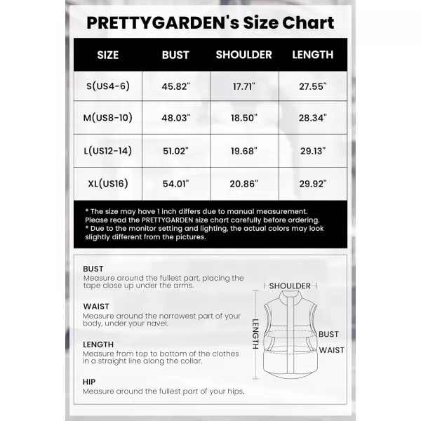imagePRETTYGARDEN Womens Fall Fashion Vests Casual Sleeveless Stand Collar Zip Up Jacket Coats Warm Winter OuterwearLight Pink