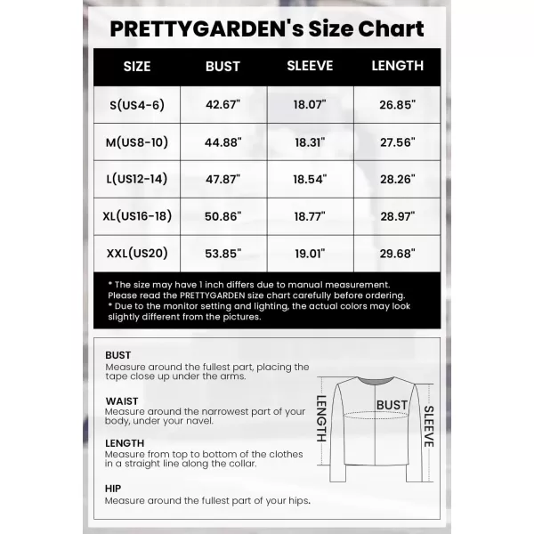 imagePRETTYGARDEN Womens Warm Winter Coats Casual Long Sleeve Button up Fuzzy Sherpa Fleece Jackets OuterwearBrown
