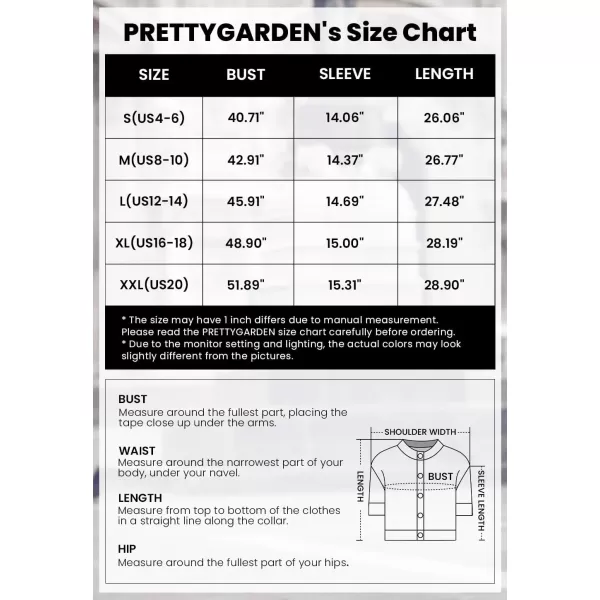 imagePRETTYGARDEN Womens Summer Tops Dressy Casual Short Lantern Sleeve V Neck Buttons Hollow Out Lace Embroidered Blouses ShirtsArmy Green