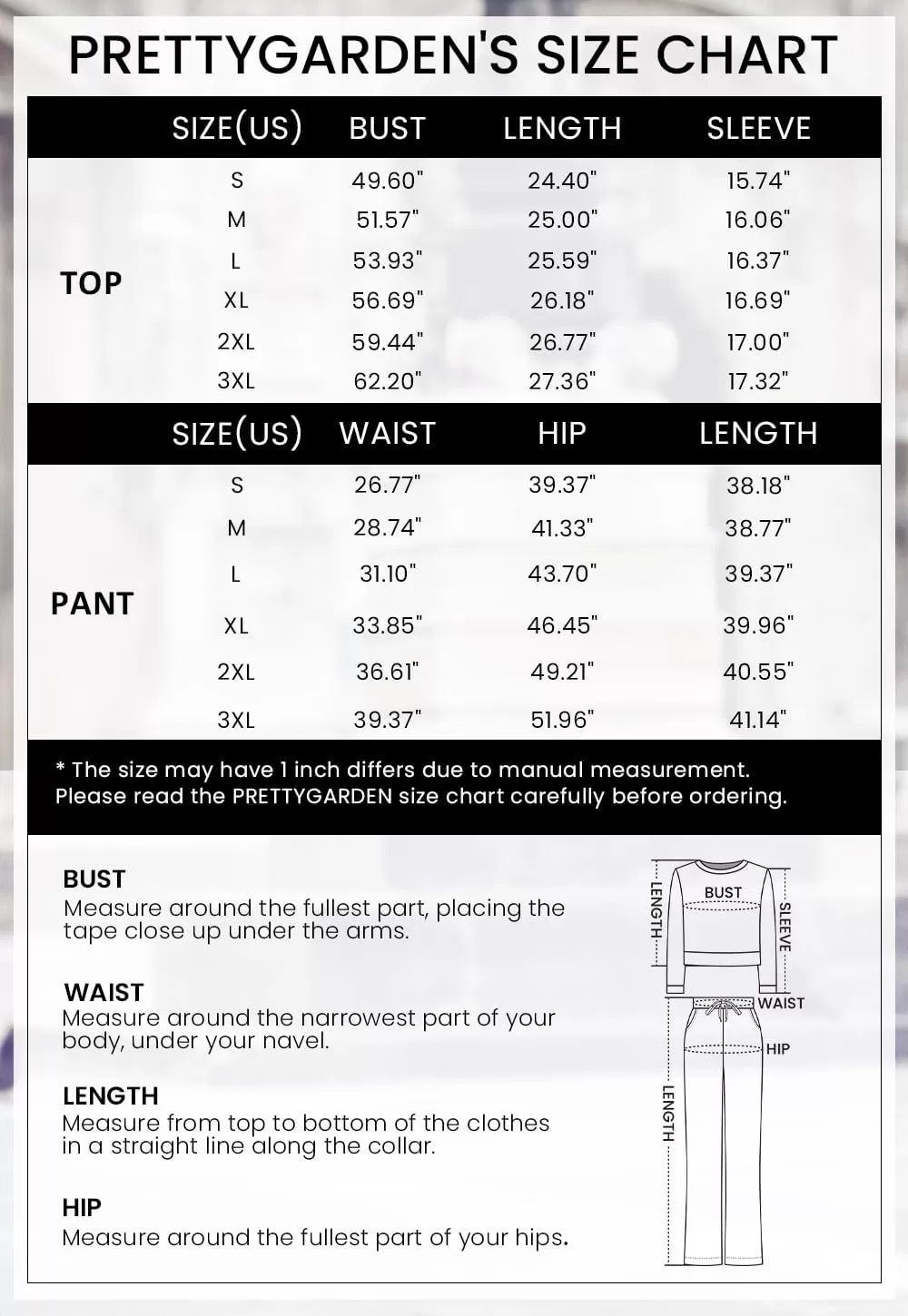 imagePRETTYGARDEN Womens Fall 2 Piece Lounge Outfit Long Sleeve Crewneck Pullover Tops High Waisted Pants Set TracksuitArmy Green