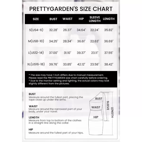 imagePRETTYGARDEN Womens Fall Long Sleeve Velvet Dress One Shoulder Mini Bodycon Wedding Guest Party DressesBlack