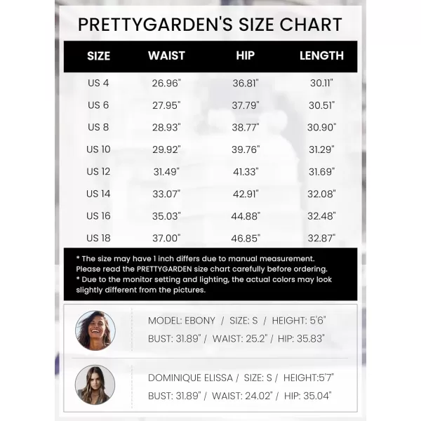 imagePRETTYGARDEN Womens Fall Midi Pencil Skirts Dressy Casual Work Office High Waisted Long Slit Corduroy SkirtDark Green