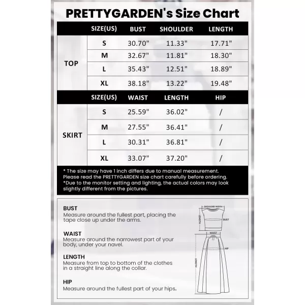 imagePRETTYGARDEN Womens 2 Piece Maxi Skirt Sets Casual Summer Knit Cropped Tank Top High Waisted Long Skirts OutfitCamel