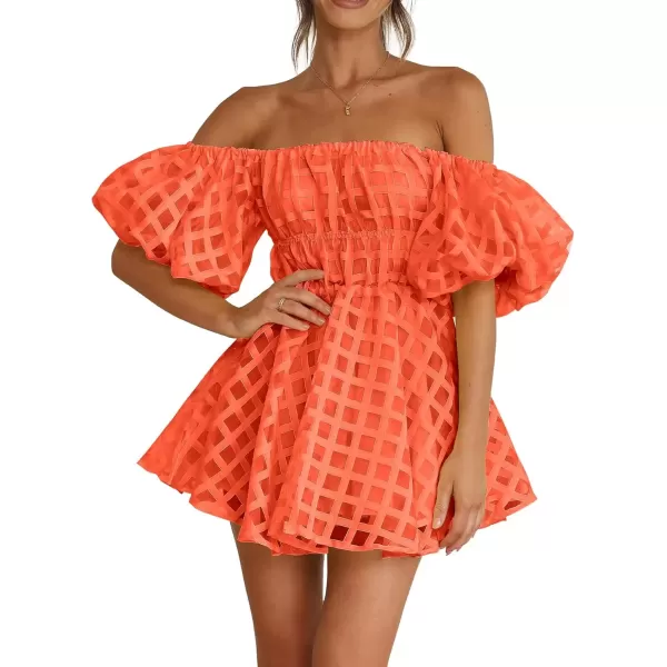 Plaid Orange