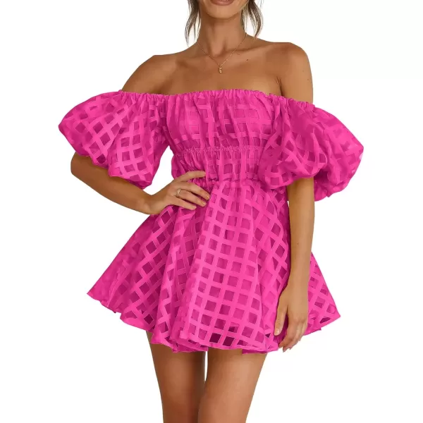 Plaid Rose Red