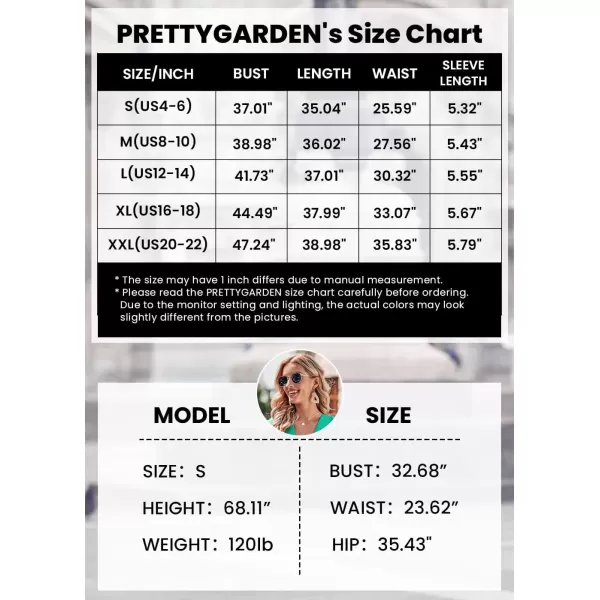 imagePRETTYGARDEN Womens 2024 Summer Swing Mini Dress Tie Front V Neck Short Sleeve Ruffle Layer ALine Short DressFloral White