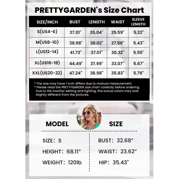 imagePRETTYGARDEN Womens 2024 Summer Swing Mini Dress Tie Front V Neck Short Sleeve Ruffle Layer ALine Short DressLight Blue
