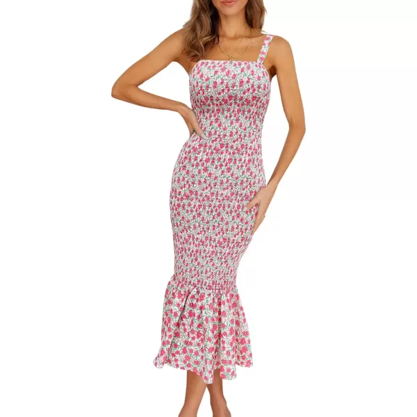 Pink Red Floral