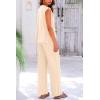 imagePRETTYGARDEN Womens 2 Piece Outfits Knit Loungewear High Low Pullover Tops and Wide Leg Pants Casual Sweater Sets TracksuitsApricot