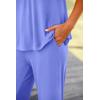 imagePRETTYGARDEN Womens 2 Piece Summer Tracksuits Sleeveless V Neck Tank Top Wide Leg Pants Casual Knit Outfit SetsBlue