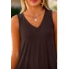 imagePRETTYGARDEN Womens 2 Piece Summer Tracksuits Sleeveless V Neck Tank Top Wide Leg Pants Casual Knit Outfit SetsCoffee