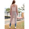 imagePRETTYGARDEN Womens Long Sleeve Round Neck High Low Asymmetrical Irregular Hem Casual Tops Blouse Shirt DressPink