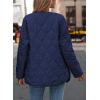 imagePRETTYGARDEN Womens Fall Clothes Trendy Casual Lightweight Jackets Oversized Winter Coat Outerwear with PocketsNavy