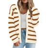 Striped Beige Brown