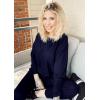 imagePRETTYGARDEN Womens Fall Fashion Outfits 2 Piece Sweatsuit Solid Color Long Sleeve Pullover Long Pants Lounge SetDark Blue
