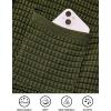 imagePRETTYGARDEN Womens Fall Open Front Cardigan Sweaters Button Down Long Sleeve Casual Winter Cute Knitted ShirtsArmy Green